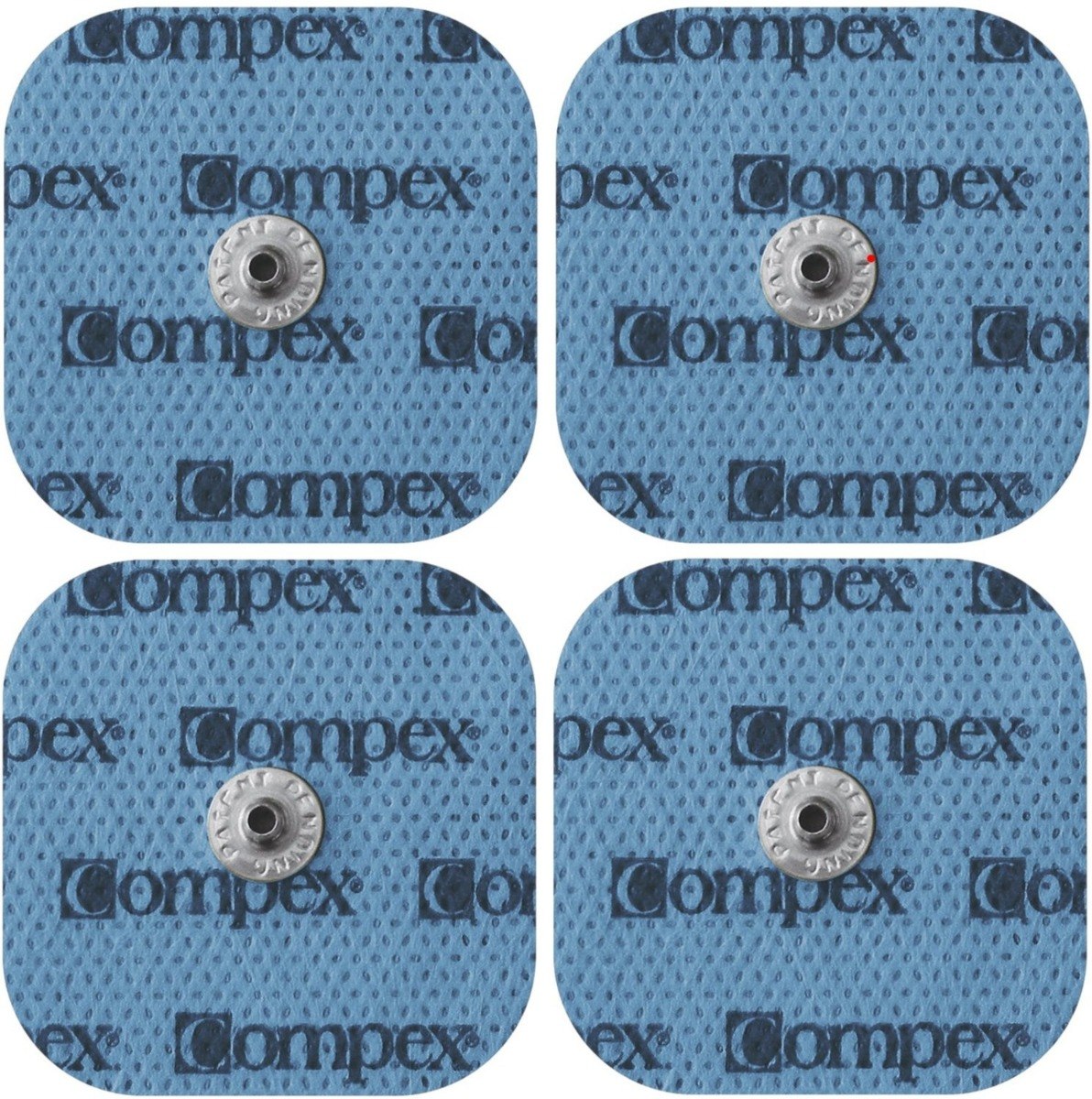 8 Electrodos Parches Pads 5x5 Snap Compatible Con Compex